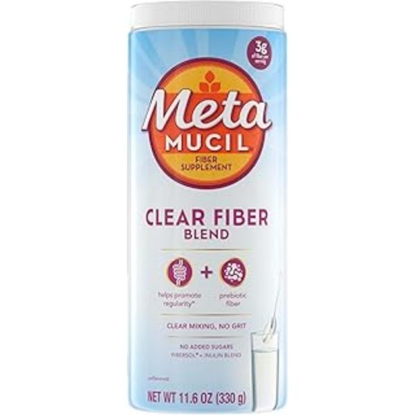 Metamucil Fiber Supplement Mixing Powder 75 teaspoons