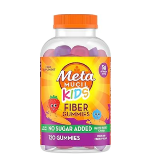Metamucil Kids Fiber Gummies.